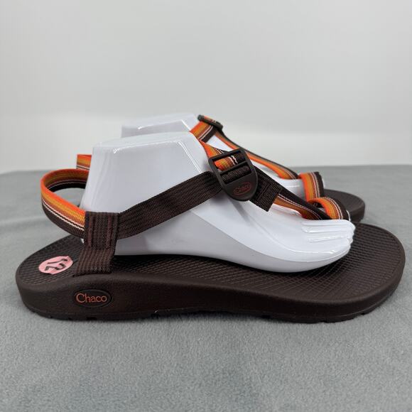 Chaco Bodhi Belt Java Sandals Mens 12 Brown Orange Toe Loop JCH108607‎ main image 4